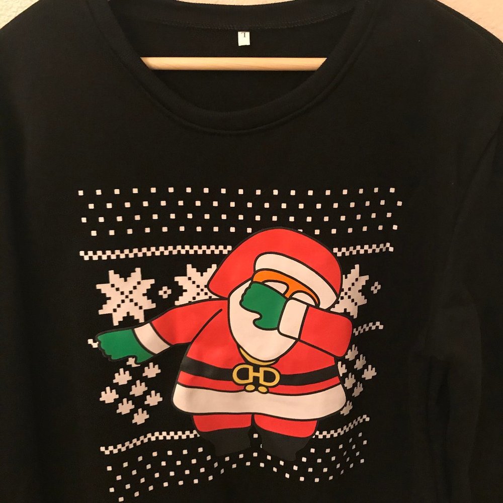 Santa Dab Ugly Sweater